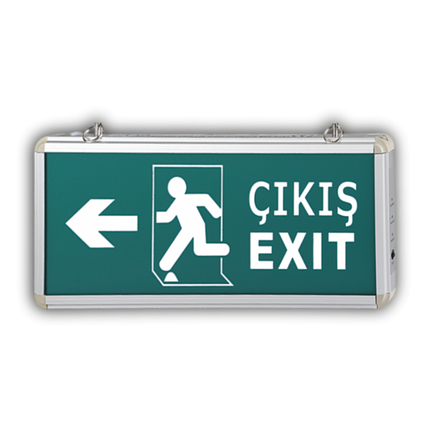 CATA CT 9170 3W Çift Yönlü Ledli Exıt Çıkış Armatür