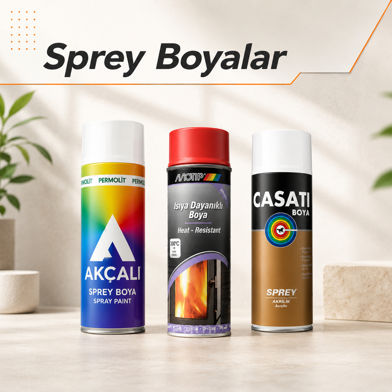Sprey Boyalar